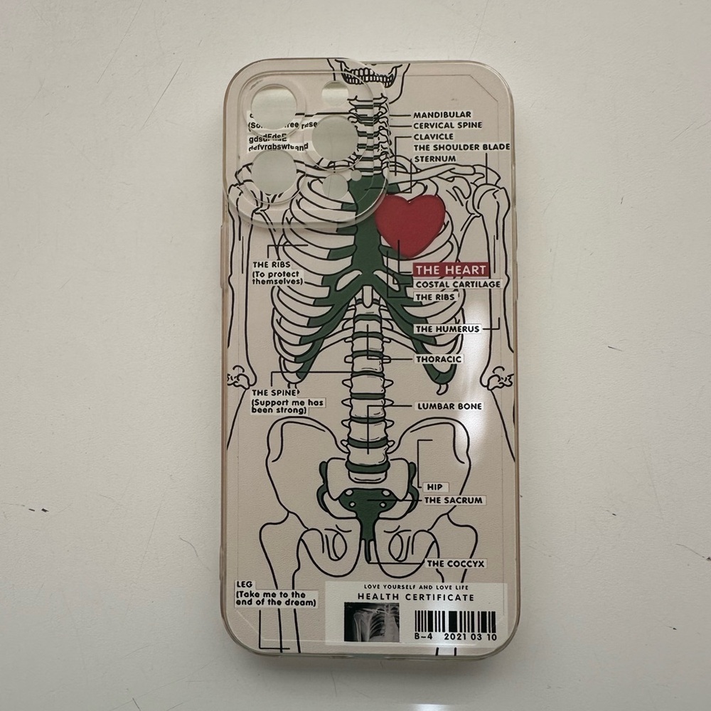 Skeletal system Phone Case